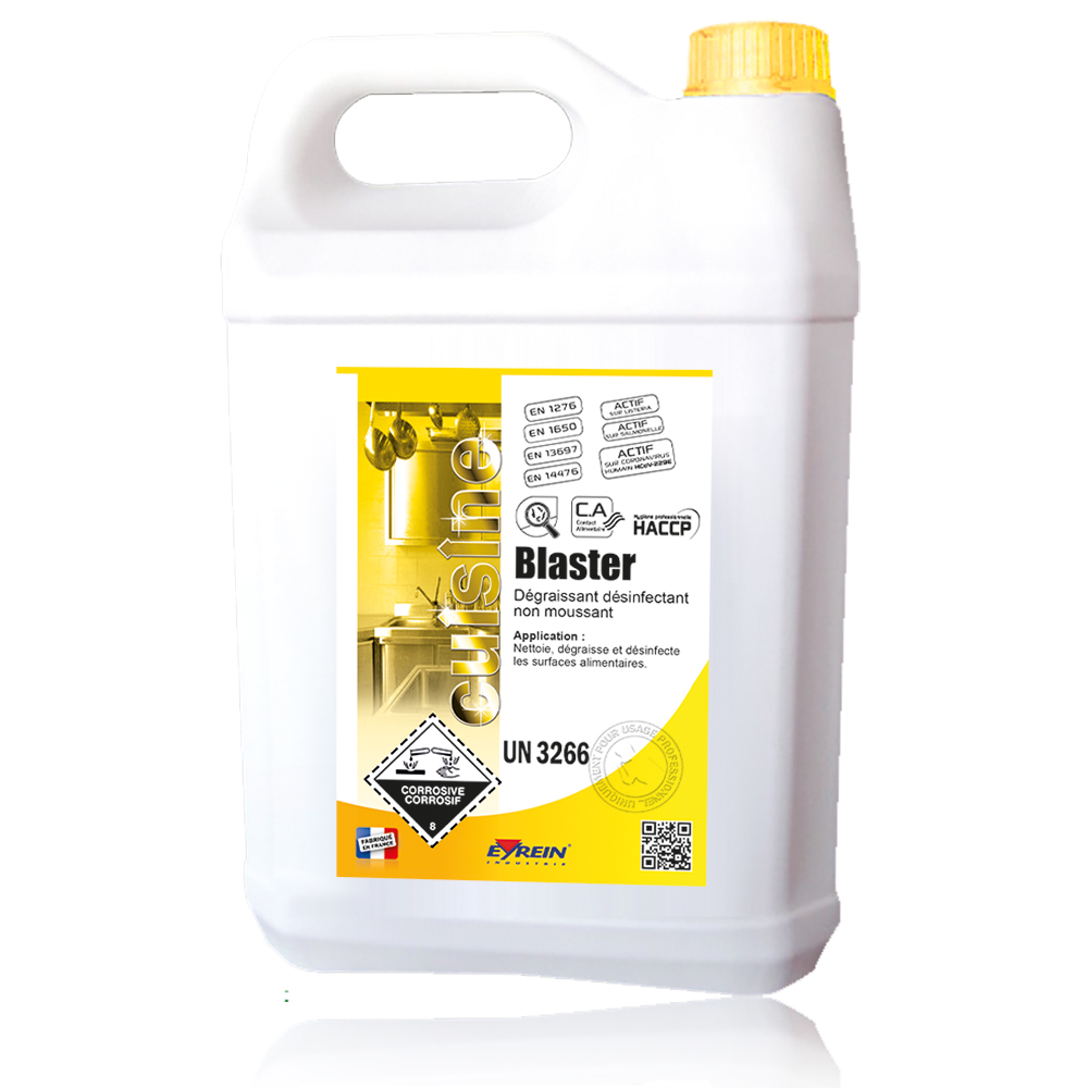 BLASTER Bidon 5L | DESINFECTANT Alimentaire